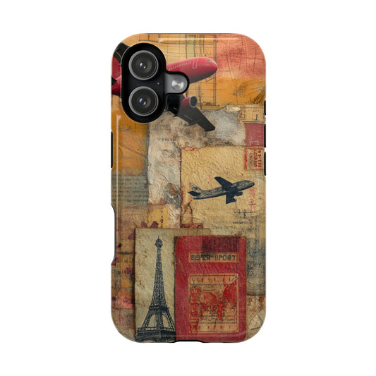 Travel Phone Case — Vintage-Impact Resistant