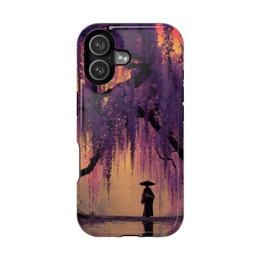 Travel Phone Case — Wisteria Japan - Impact resistant
